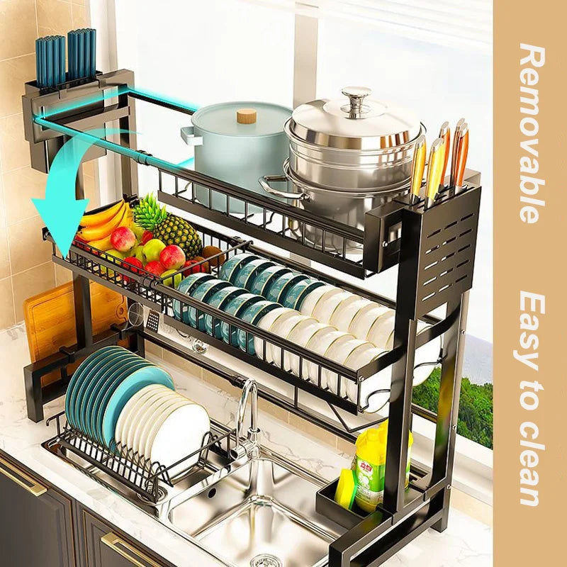  Selestiq™️ Sink Shelf Organizer: Simplify Your Kitchen Storage