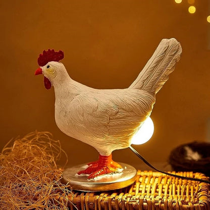 Selestiq™️ Chicken Table Lamp: Charming USB-Powered Night Light for Home Décor
